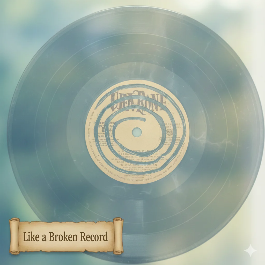 Like a broken record