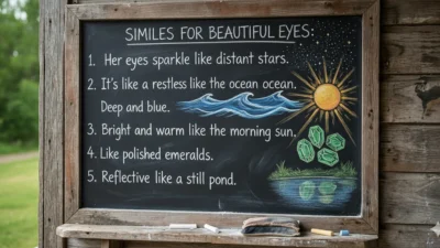Similes for Beautiful Eyes