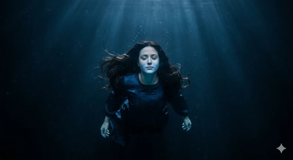Like drowning in silence