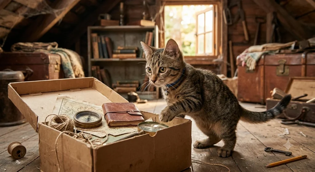 As curious as a cat