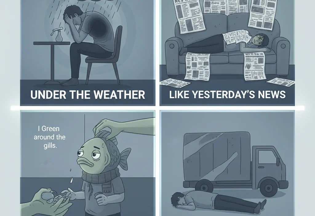 Similes for Feeling Sick