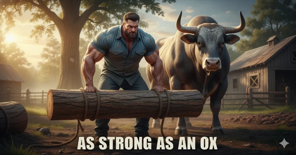 As strong as an ox