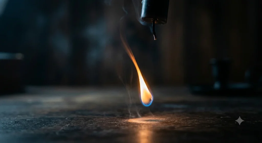 Like a Falling Candle Flame