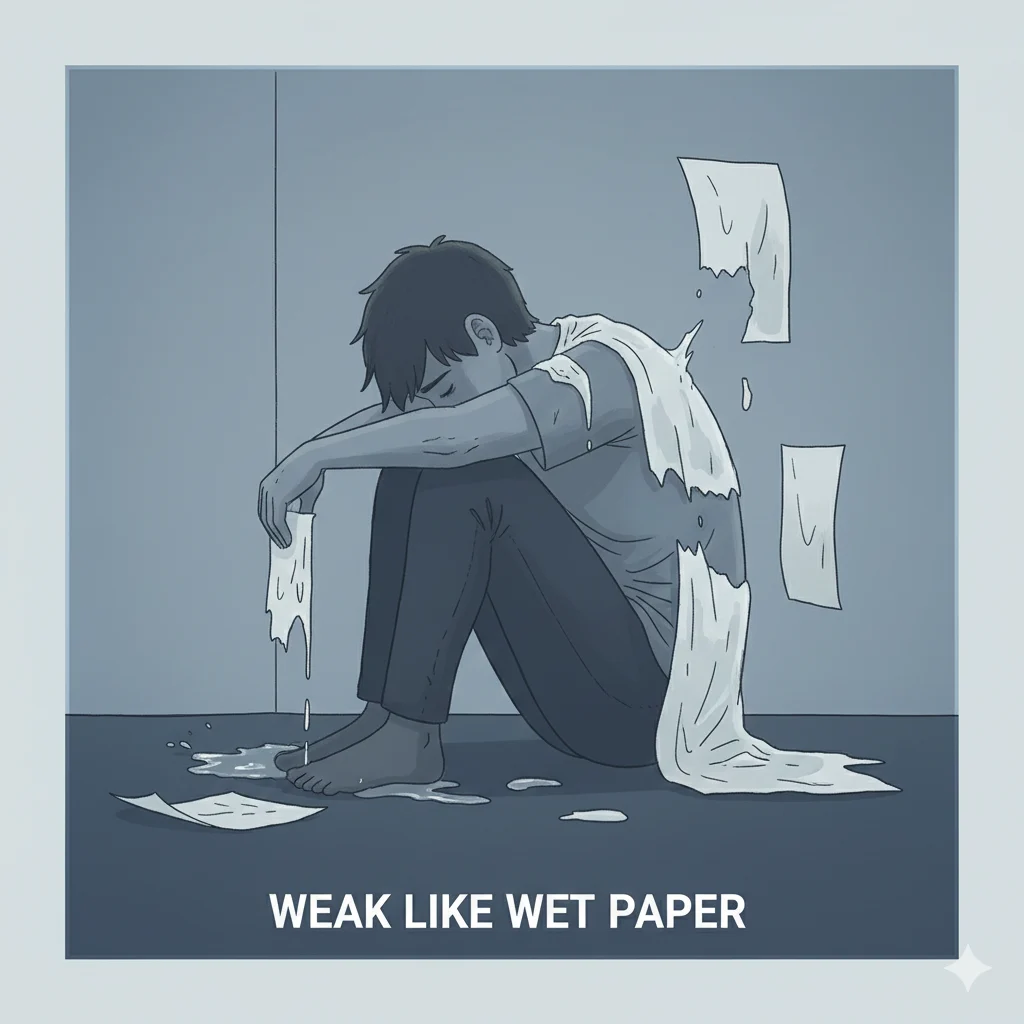 Weak Like Wet Paper