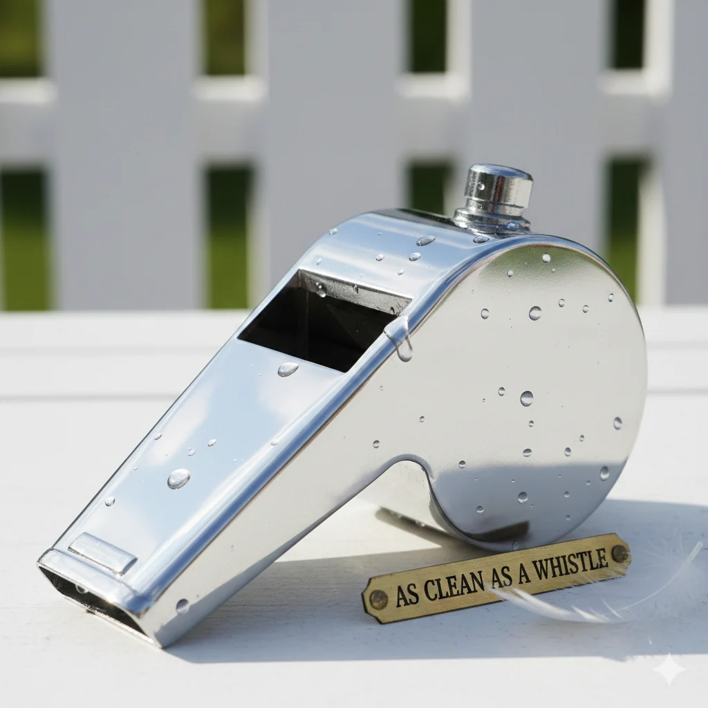  As Clean as a Whistle