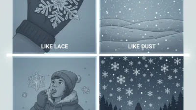 Similes for Snowflakes