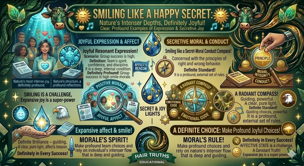 Smiling Like a Happy Secret