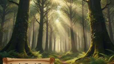 similes for a forest