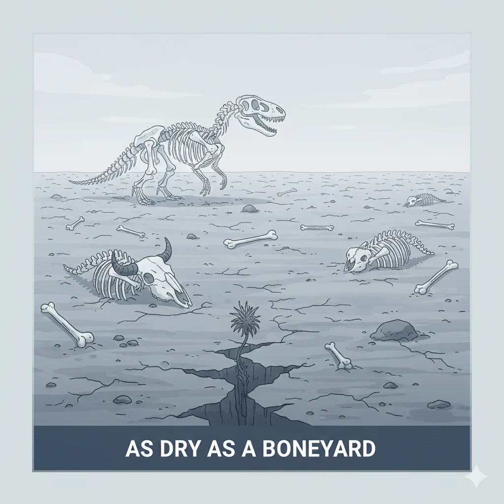 As Dry as a Bone Yard