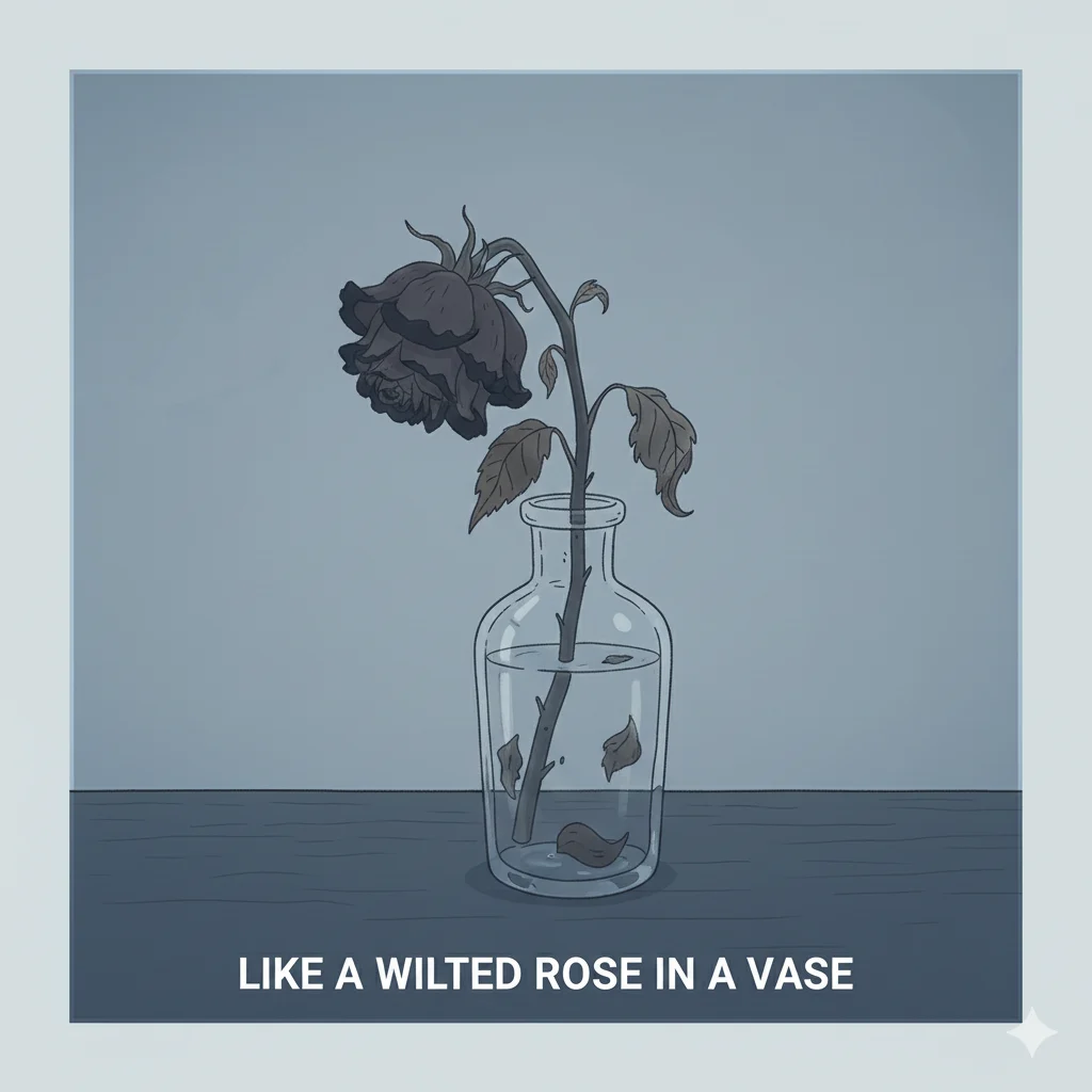 Like a Wilted Rose in a Vase