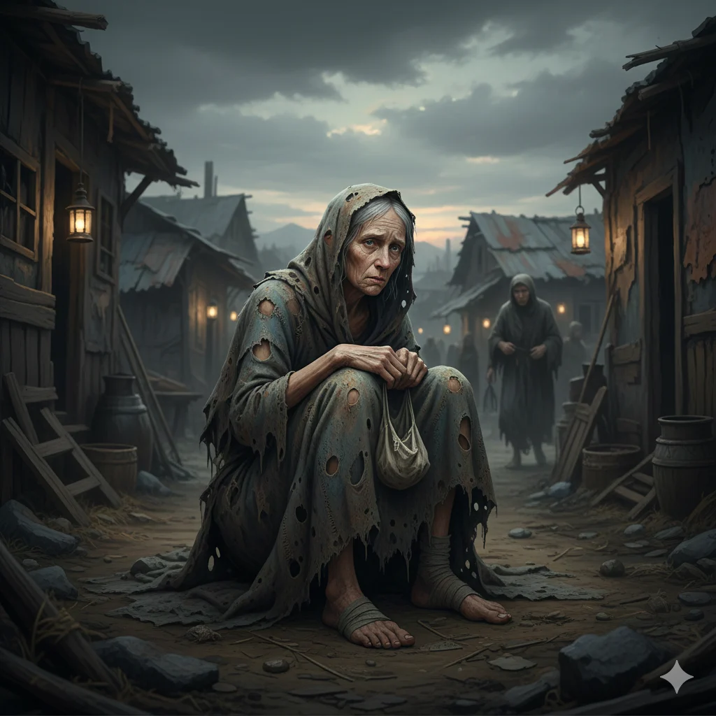 As Poor as Ripped Cloth