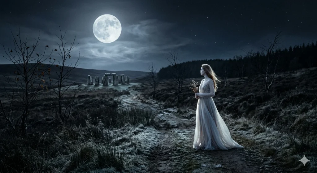 As Pale as October Moonlight