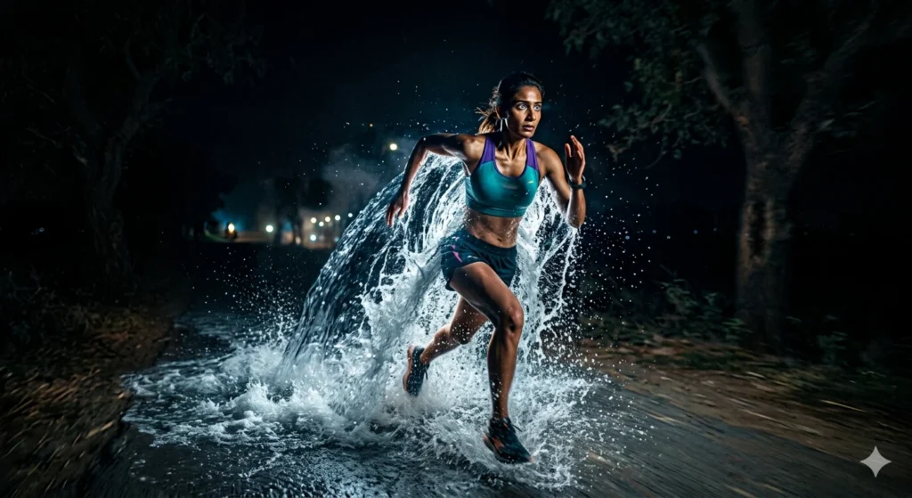 Running Like a Waterfall Crashing