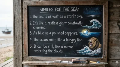 Similes for Sea
