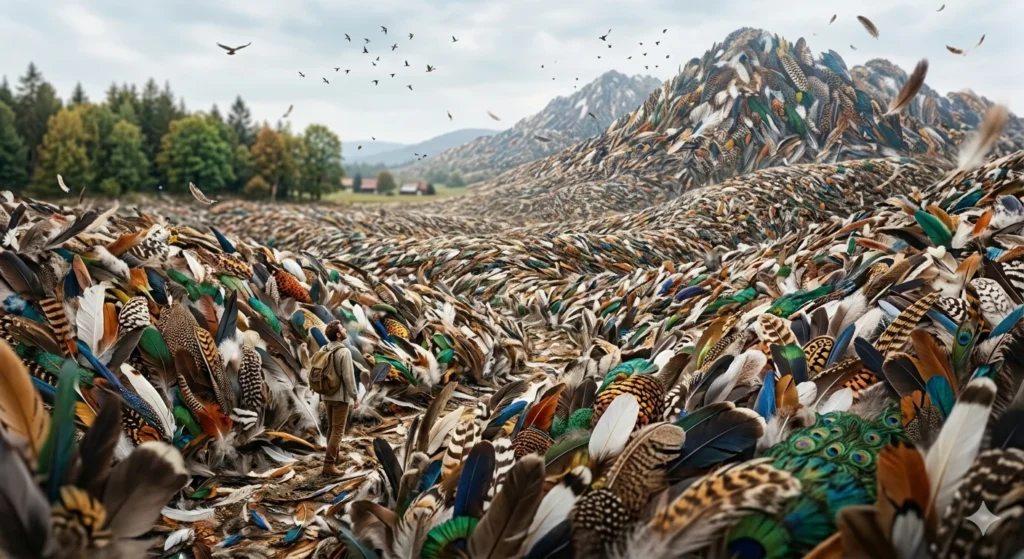 As Plentiful as Feathers on a Bird