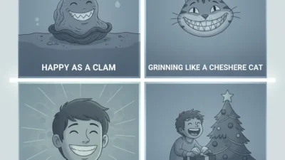 Similies for Smiling