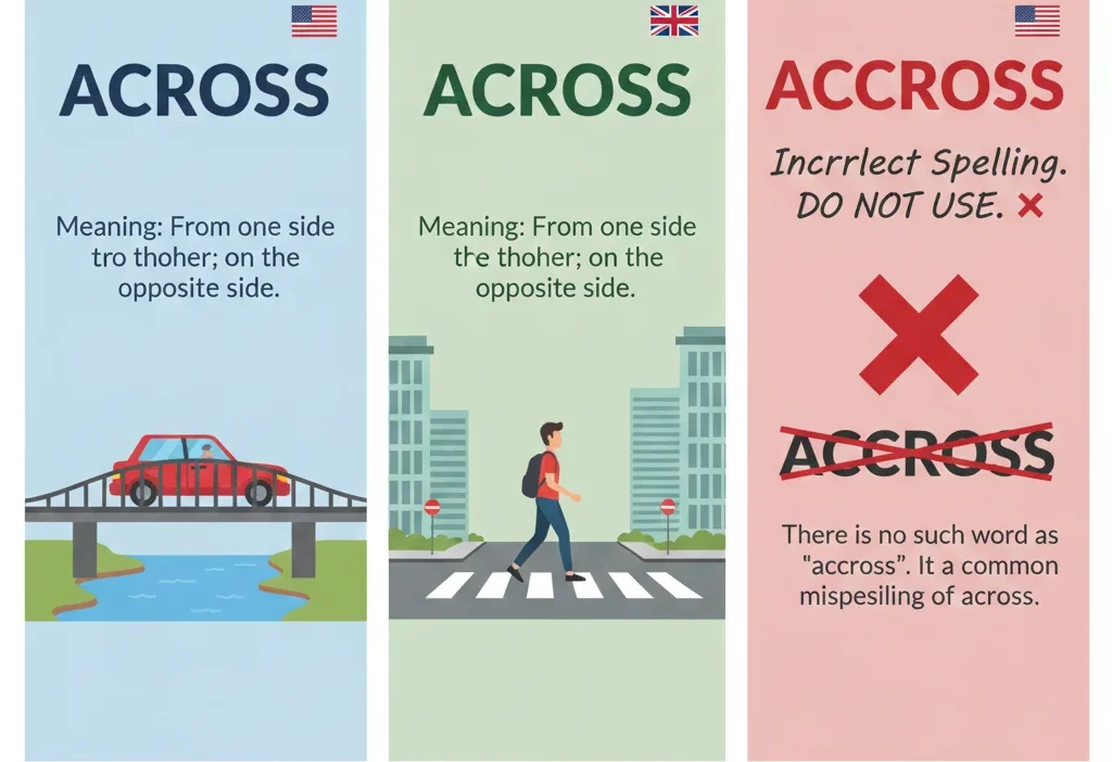 Across / Accross