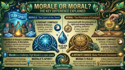 Morale or Moral