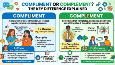 Compliment or Complement