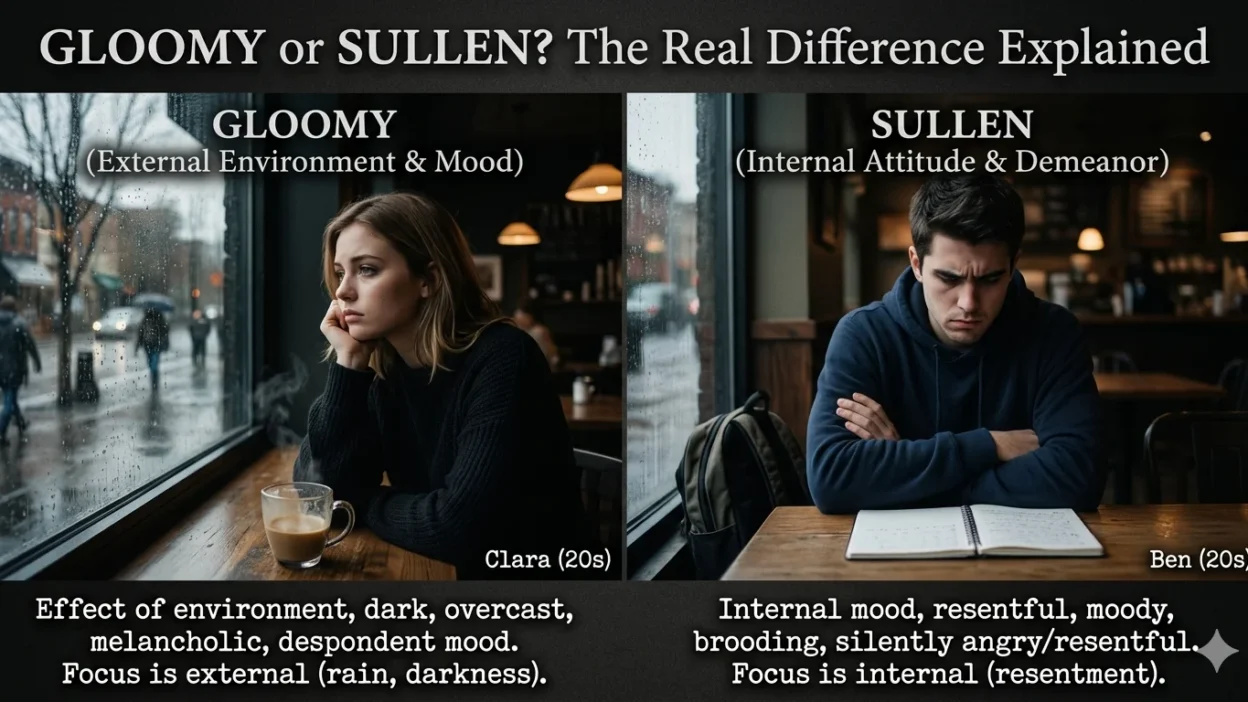 Gloomy or Sullen