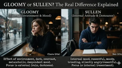 Gloomy or Sullen