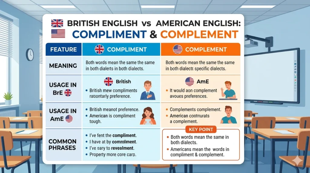 Compliment or Complement