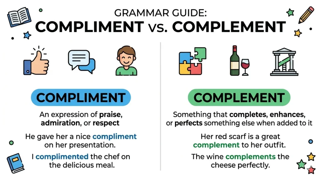 Compliment or Complement