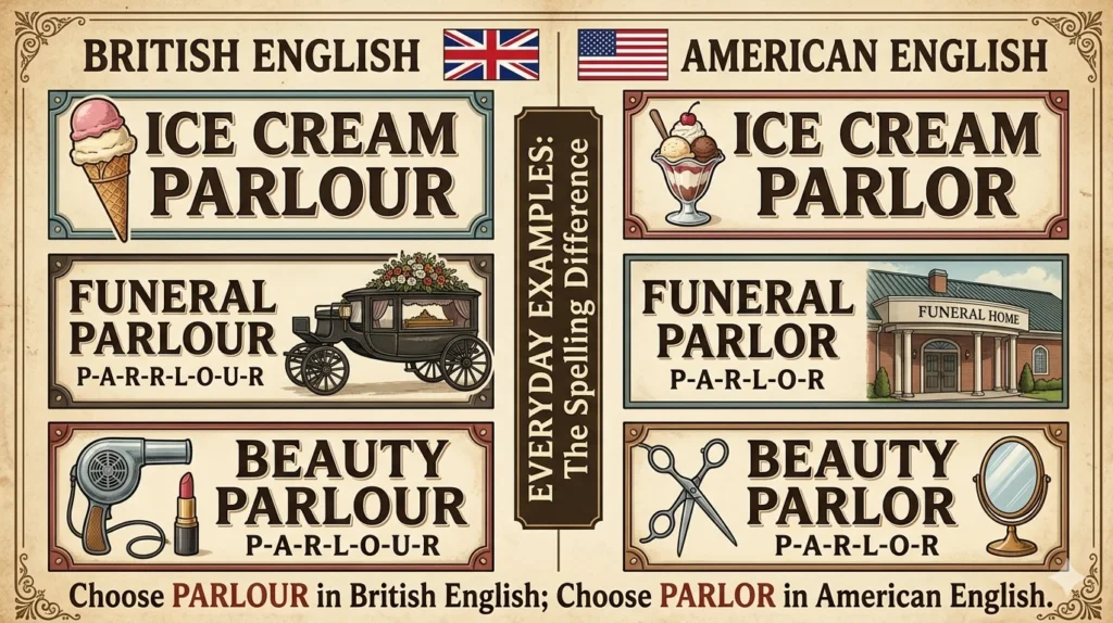parlour or parlor