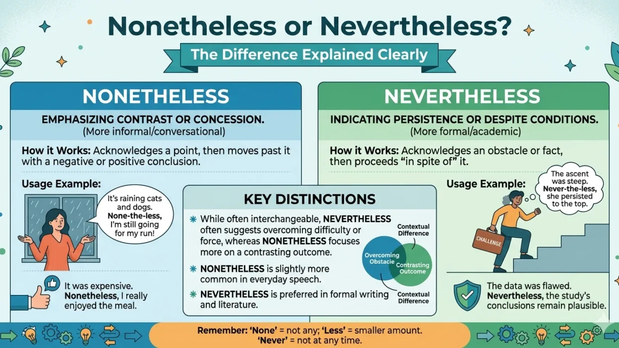 Nonetheless or Nevertheless