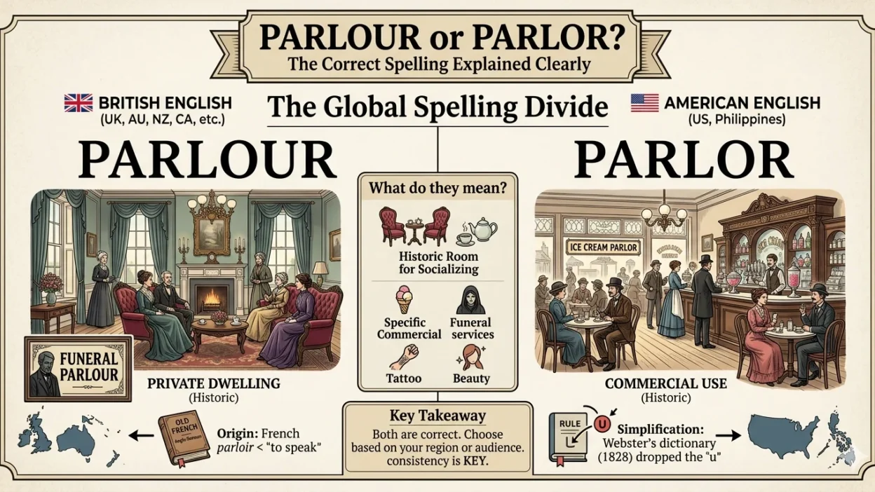 parlour or parlor