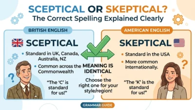 sceptical or skeptical