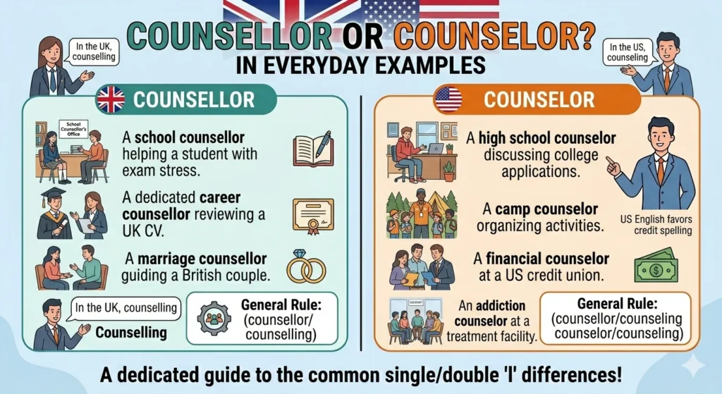 Counsellor or Counselor